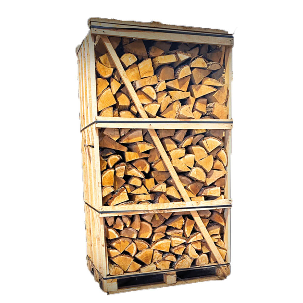 00024 (2) Bouleau séché au four – bois de chauffage – caisse géante – Image 1