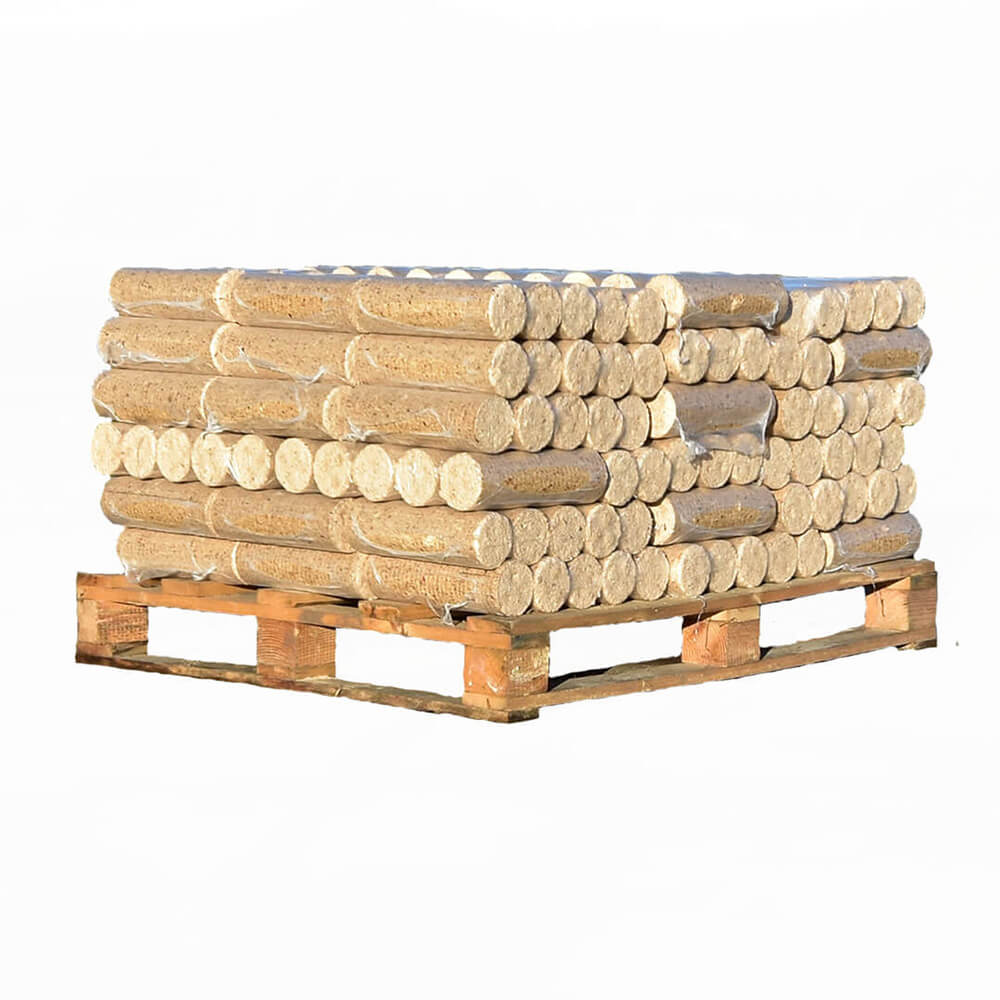 00044 (4) Briquettes de bois – demi-palette – Image 1