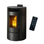 Poêle à granulés Azora 11,6 kW Noir Sannover